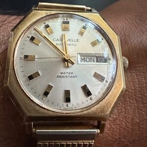Vintage Caravelle Mens Watch